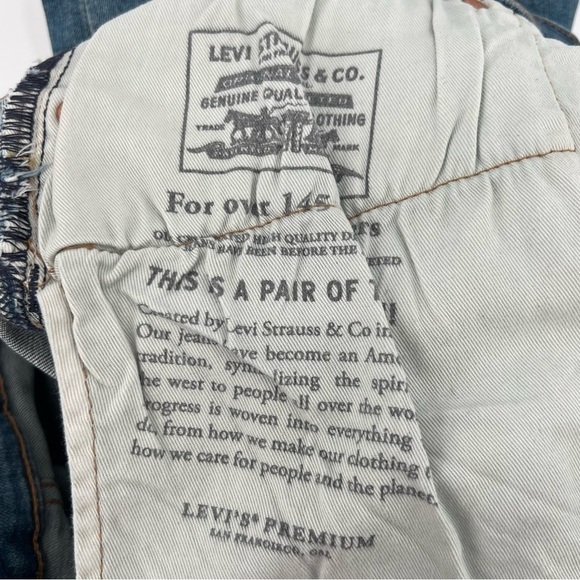 Levi's 541 Athletic Fit Denim Jeans Size 33 x 32 Mens - Picture 6 of 7